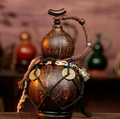 Brown Urushi-Lined Gourd Bottle Dyed with Traditional Chinese Herbal Decoction 2